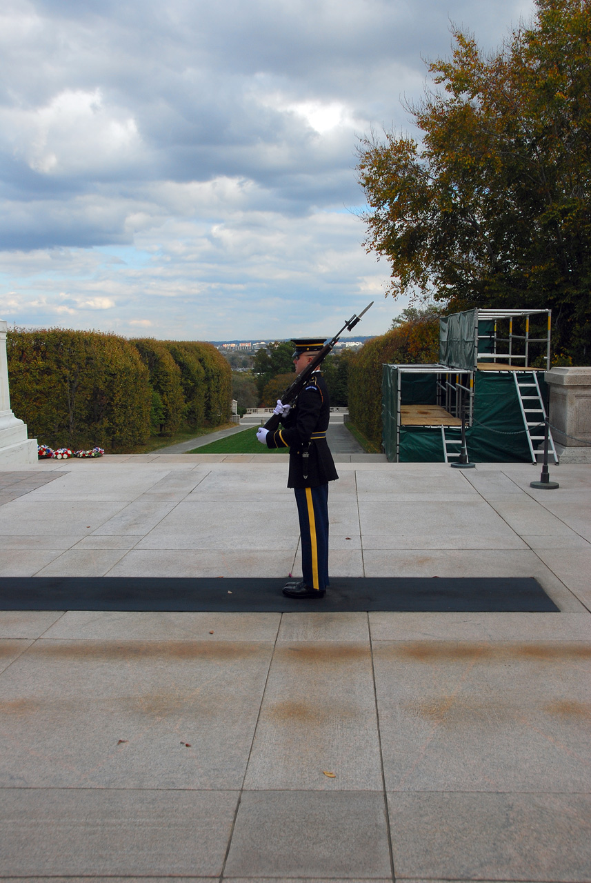 2010-11-05, 040, Arlington Cemetery - Tomb of the Unknowns, Washington, DC