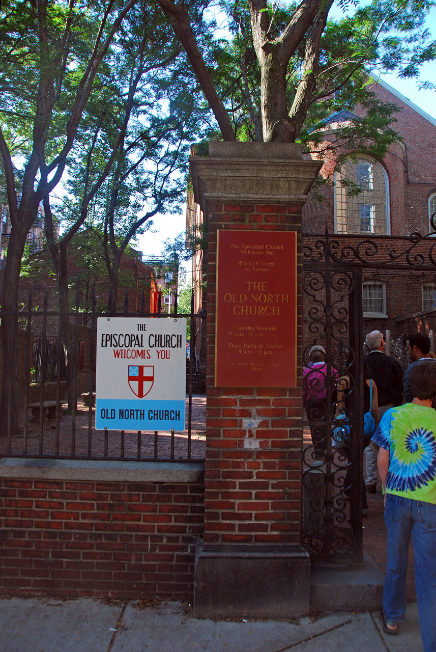 2011-09-11, 069, Old North Church, Freedom Trail, Boston, MA