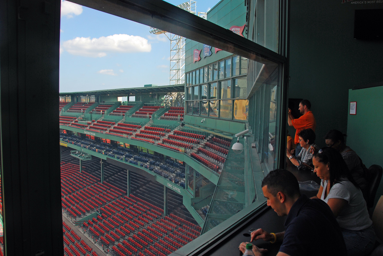 2011-09-12, 016, From the Press Box, Fenway Park Boston, MA