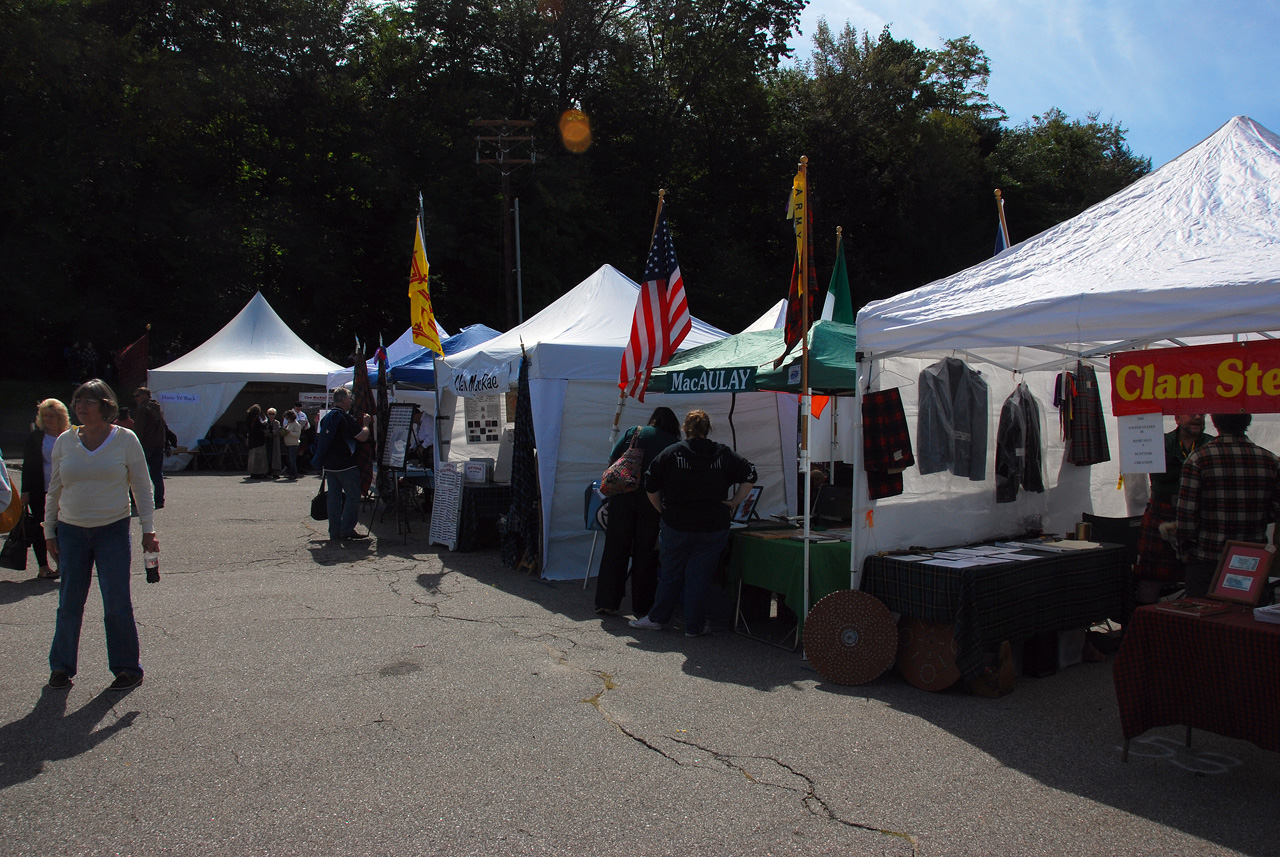 2011-09-17, 052, Clan Tents, The Highland Games