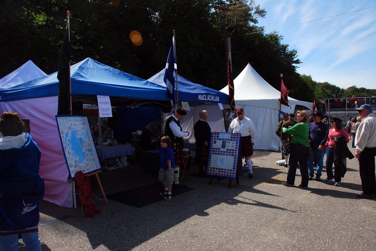 2011-09-17, 055, Clan Tents, The Highland Games