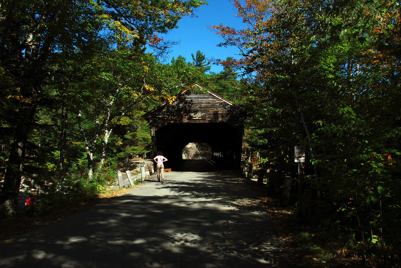 2011-09-27, 005, Albany Covered Bridge, White Mts, NH