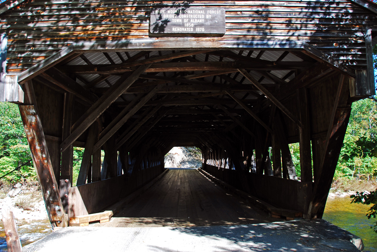 2011-09-27, 006, Albany Covered Bridge, White Mts, NH