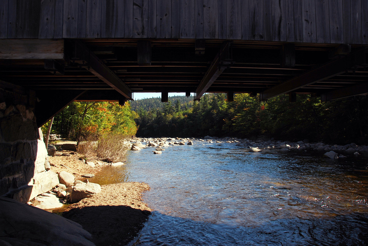 2011-09-27, 011, Albany Covered Bridge, White Mts, NH
