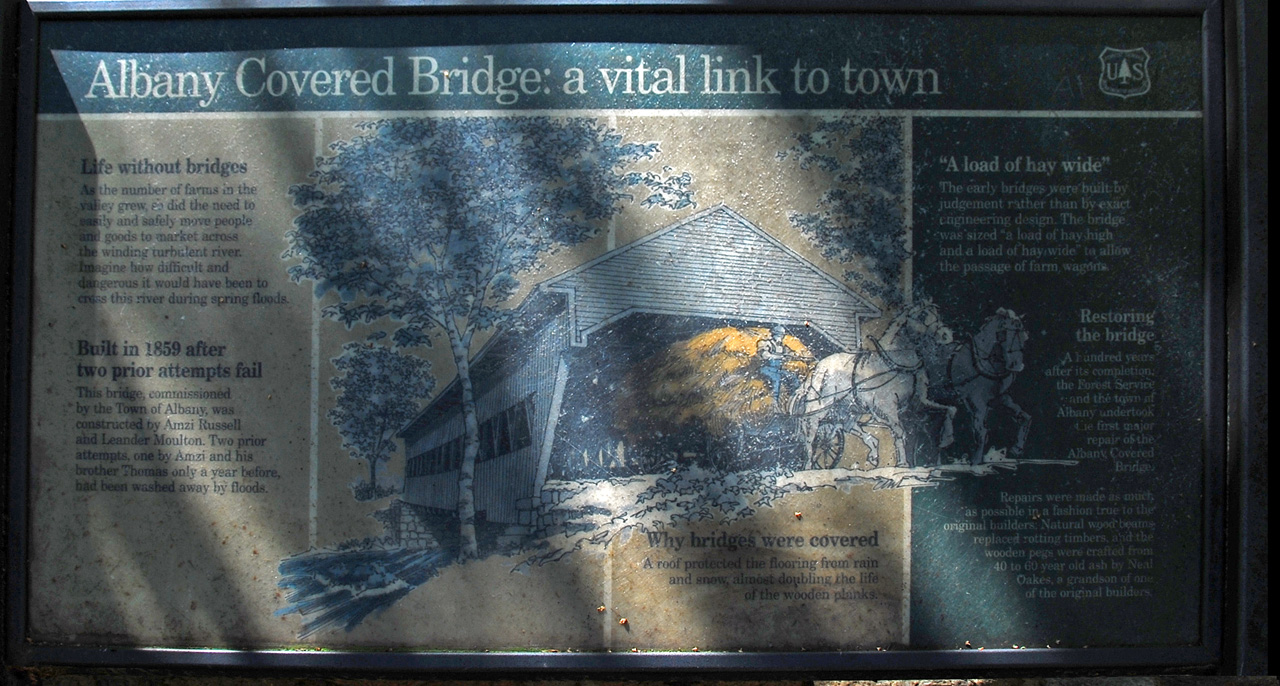 2011-09-27, 013, Albany Covered Bridge, White Mts, NH