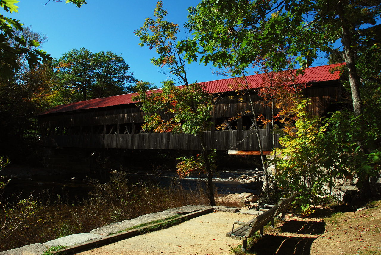 2011-09-27, 014, Albany Covered Bridge, White Mts, NH