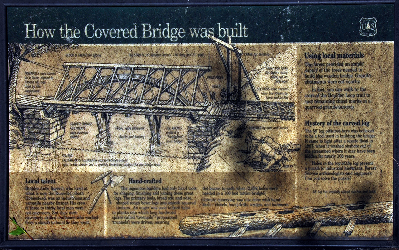 2011-09-27, 015, Albany Covered Bridge, White Mts, NH