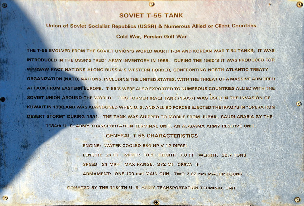 021, Soviet T-55
