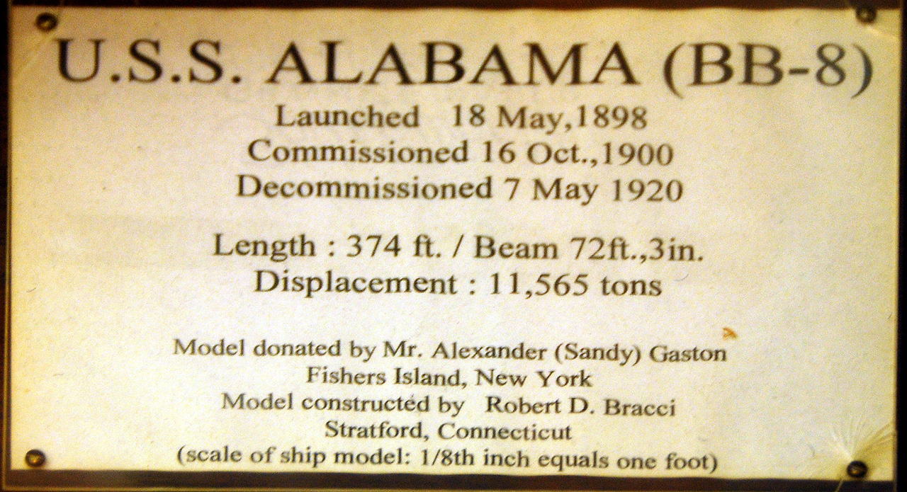 007, USS Alabama