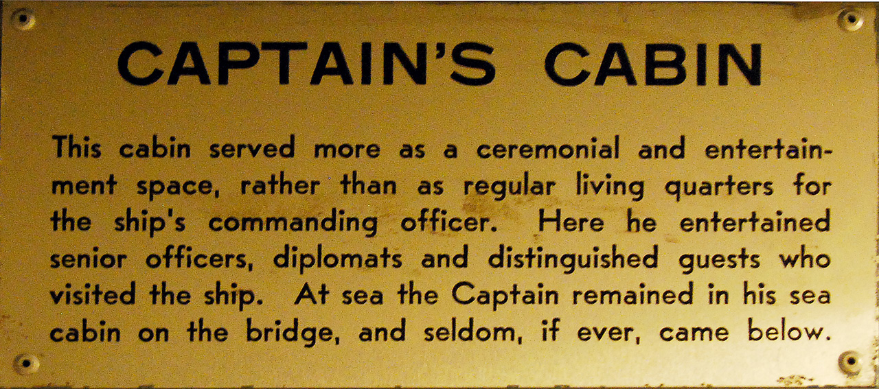 109, Captain's