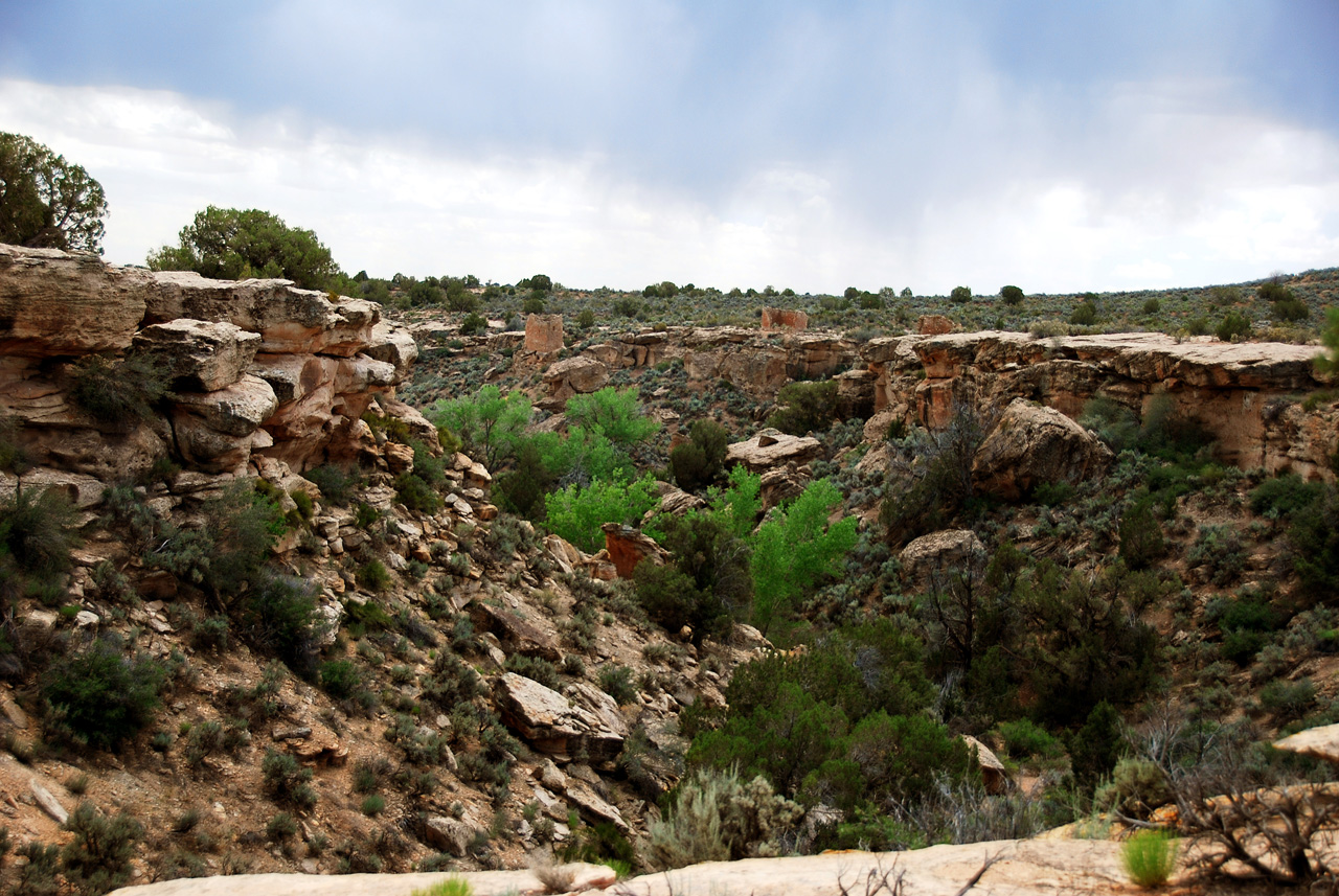 2013-06-03, 028, Twin Towers, Hovenweep NM, UT