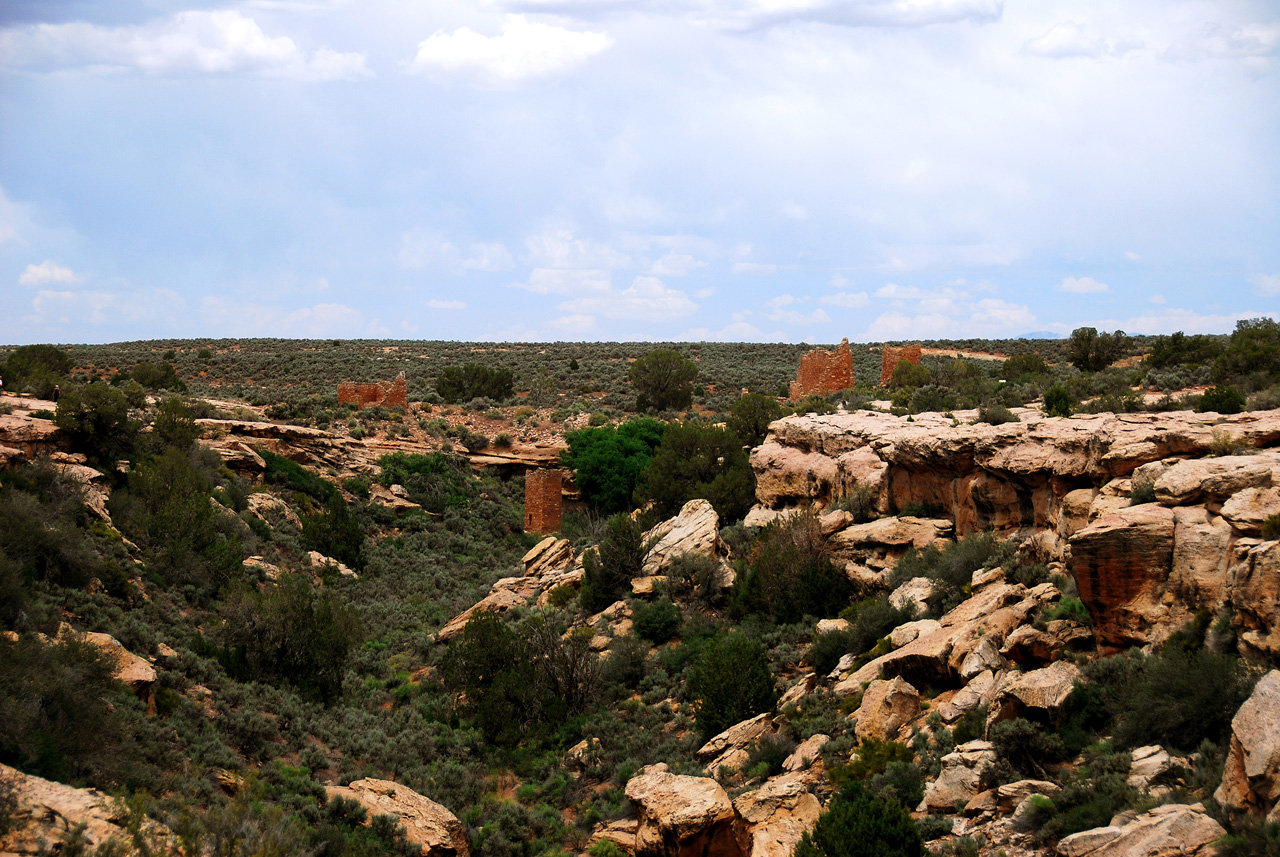 2013-06-03, 065, Square Tower, Hovenweep NM, UT