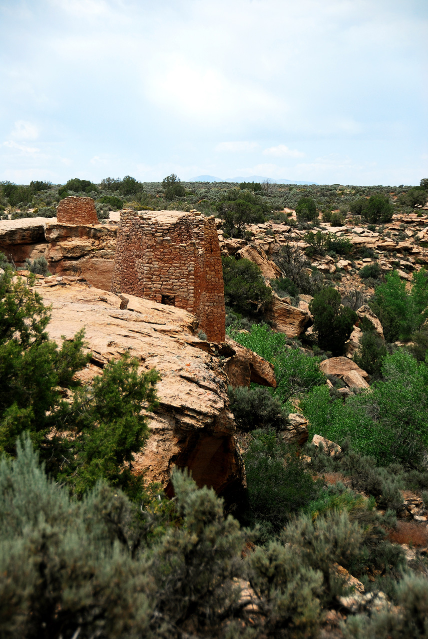 2013-06-03, 076, Twin Towers, Hovenweep NM, UT