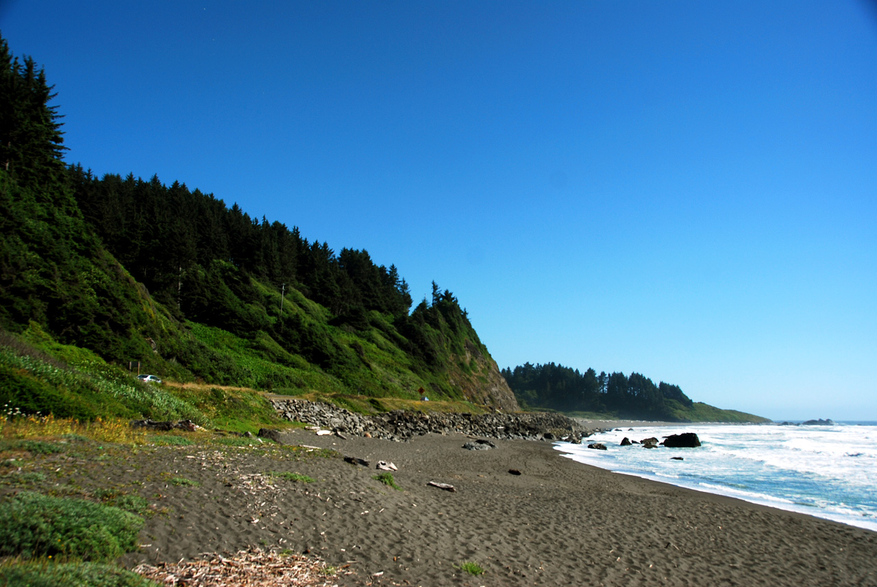 2013-07-05, 010, Beach along RT 101, Redwoods NP, CA