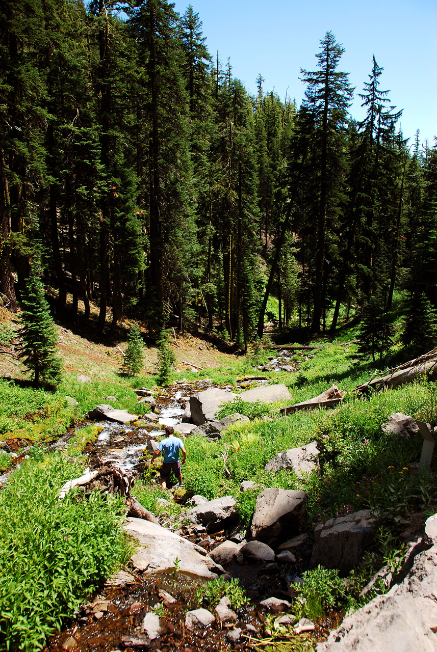 2013-07-13, 033, Plaikni Falls, Crater Lake NP, OR