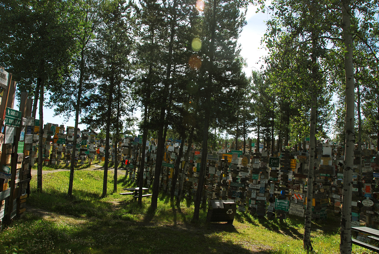 2013-07-29, 023, Alaskan Hwy Mile ... 981, BC-YT, CA