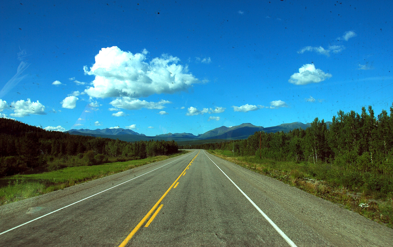 2013-07-29, 074, Alaskan Hwy Mile ... 981, BC-YT, CA