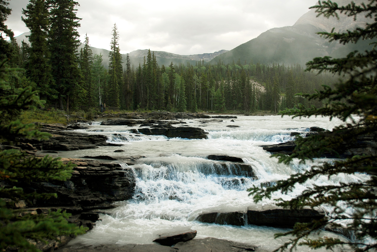 2013-08-19, 024, Athabasca Falls in Jasper, AB