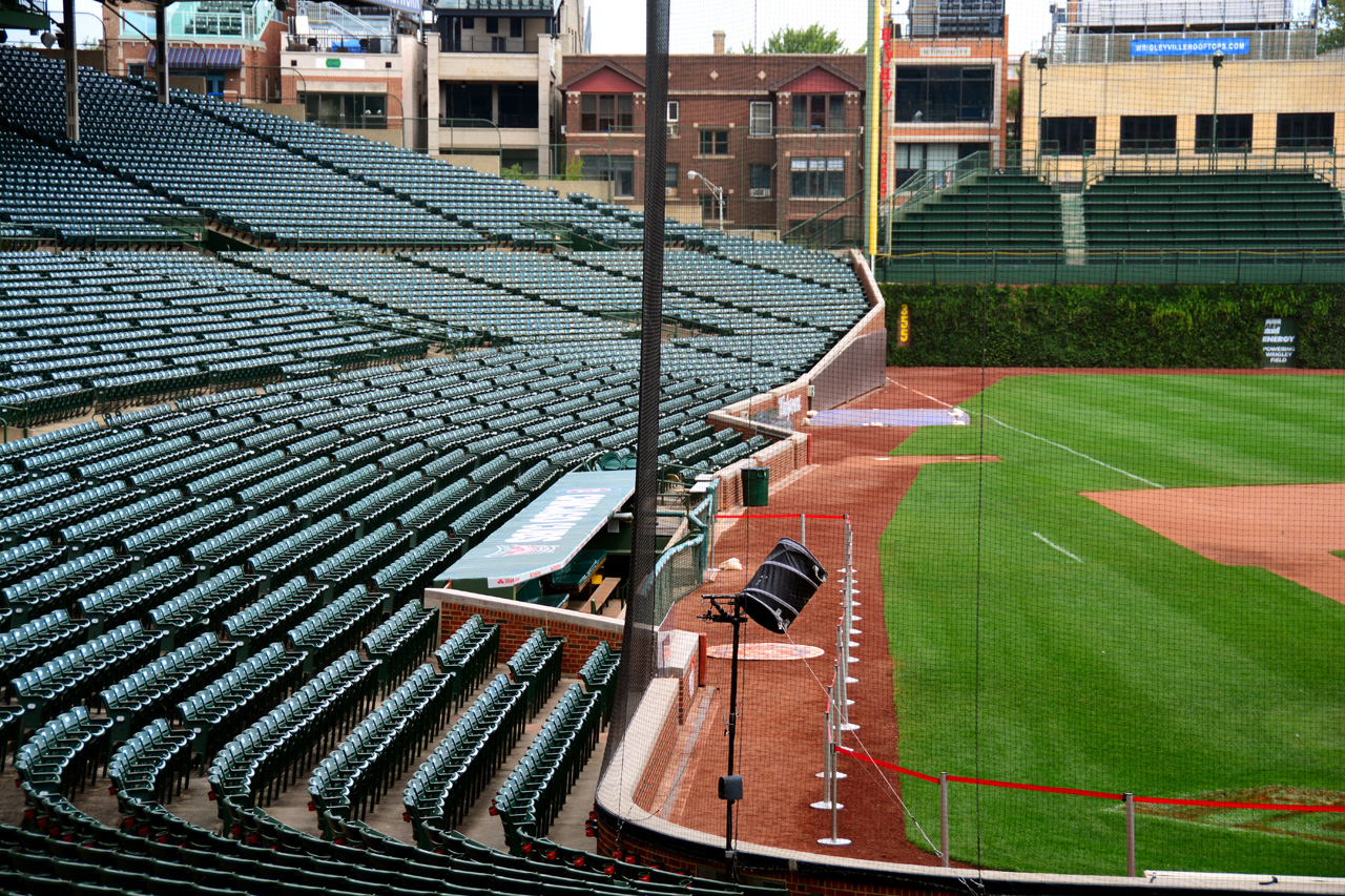 2014-08-03, 024, Wrigley Field, Cubs Dugout