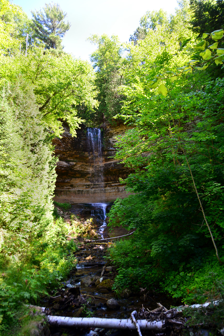 2014-08-14, 010, Munising Falls, Pictured Rocks NS, MI