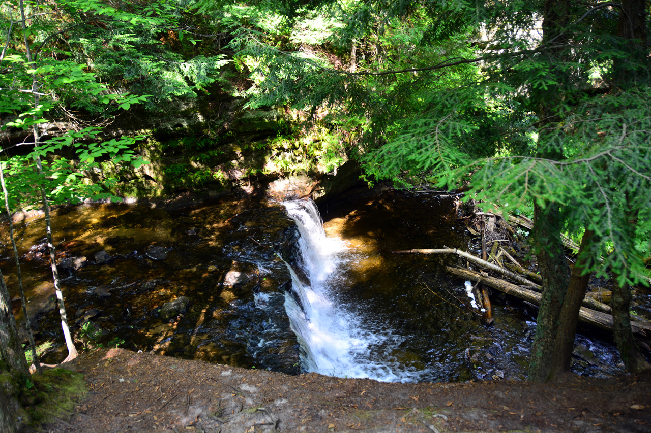 2014-08-15, 005, Mosquito Falls, Pictured Rocks NS, MI