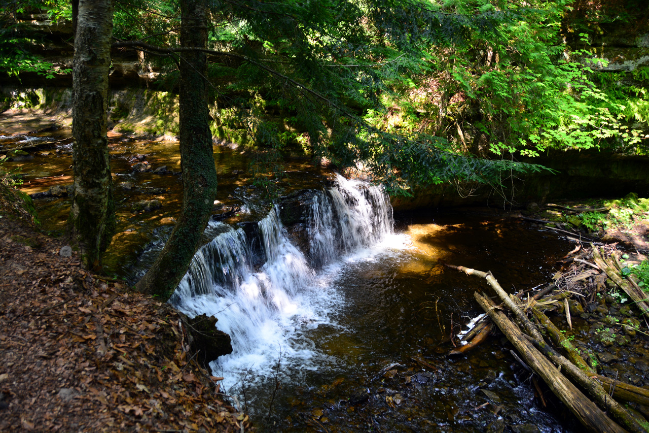2014-08-15, 009, Mosquito Falls, Pictured Rocks NS, MI