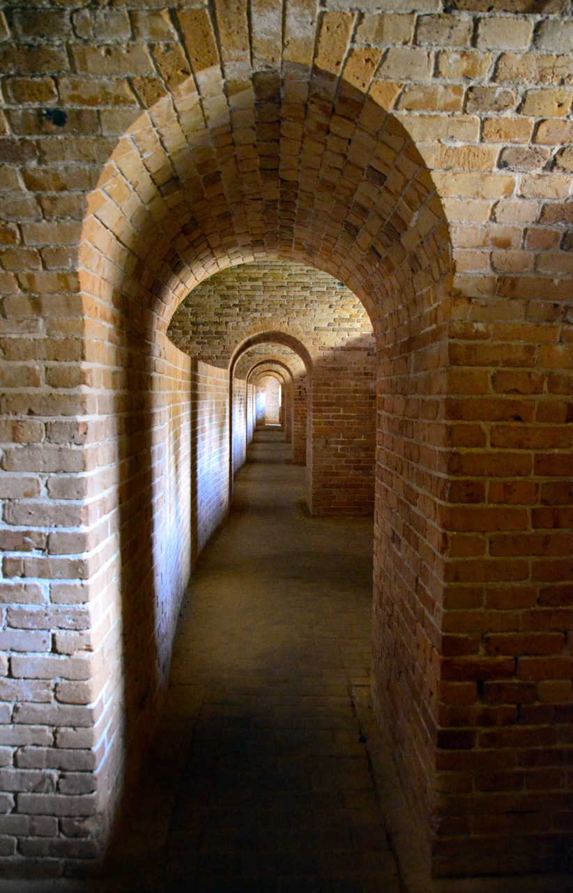 2014-10-05, 035, Scarp Gallery, Fort Barrancas