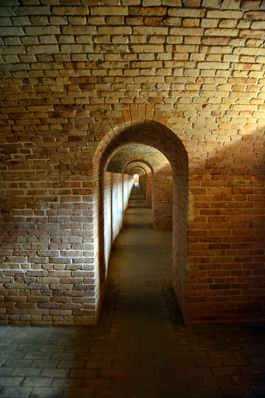 2014-10-05, 037, Scarp Gallery, Fort Barrancas