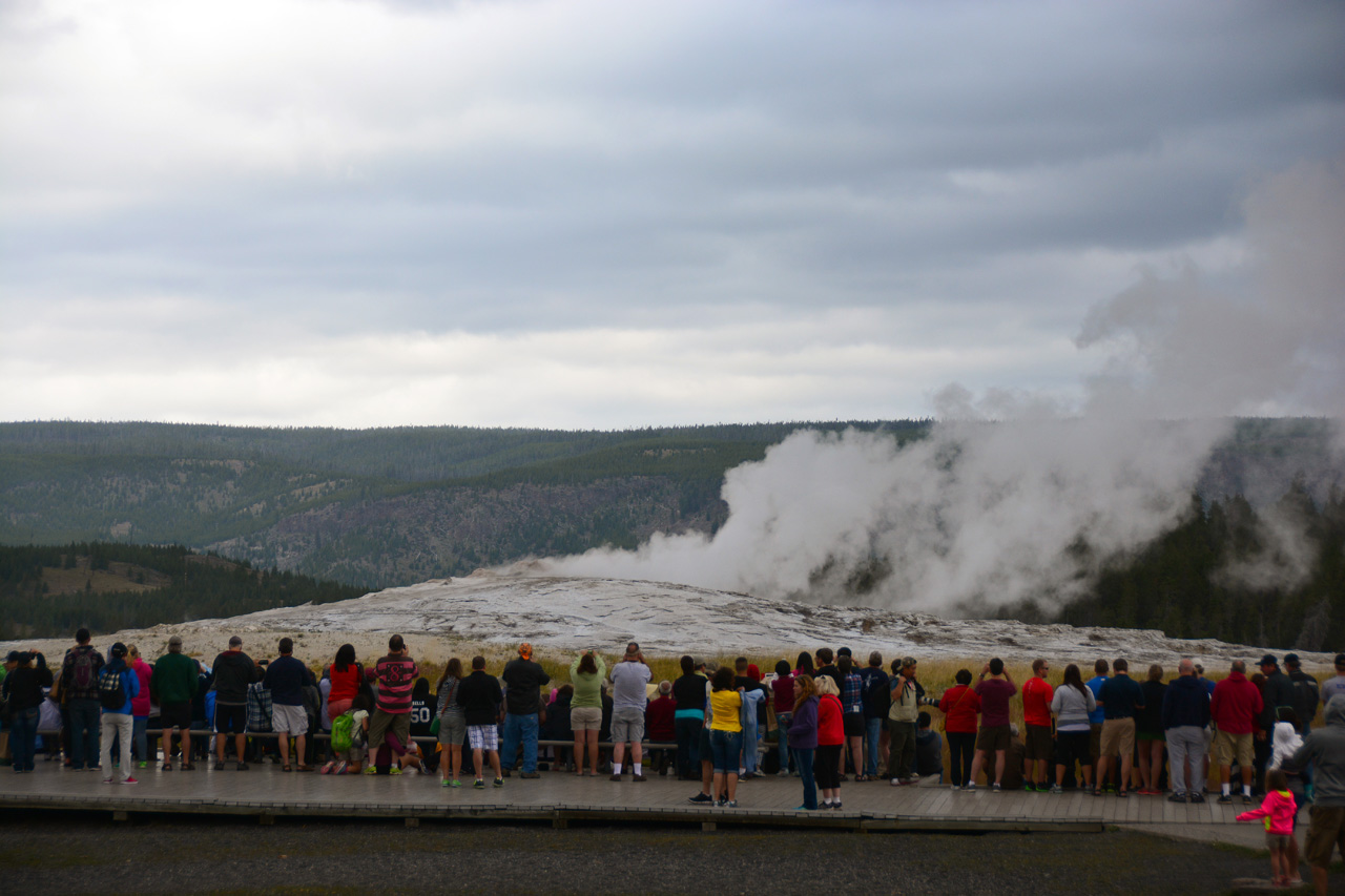 2015-07-27, 032, Yellowstone NP, WY, Old Faithful. Geyser