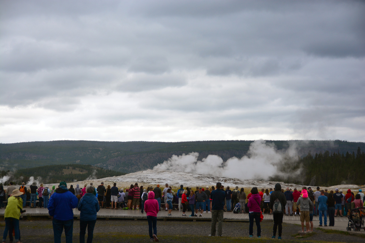 2015-07-27, 036, Yellowstone NP, WY, Old Faithful. Geyser