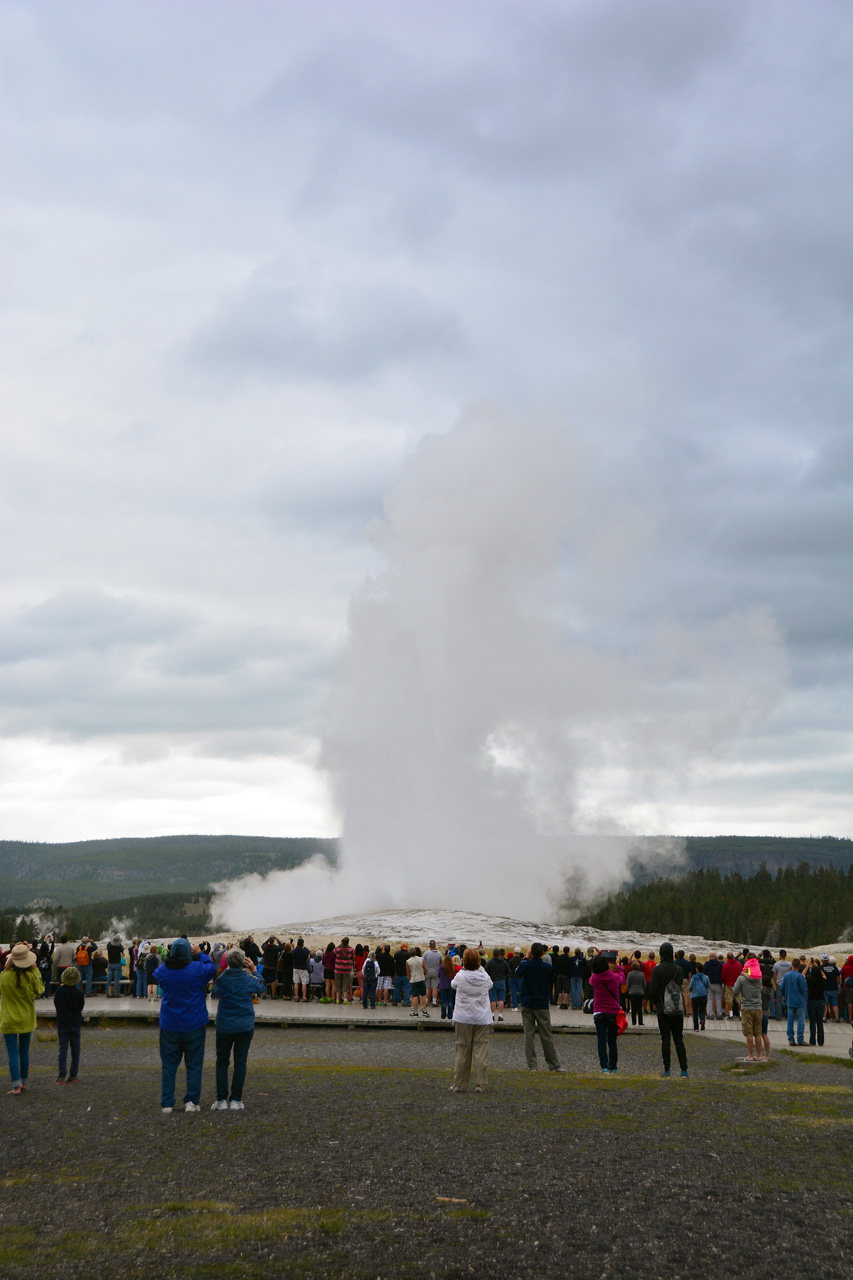 2015-07-27, 047, Yellowstone NP, WY, Old Faithful. Geyser