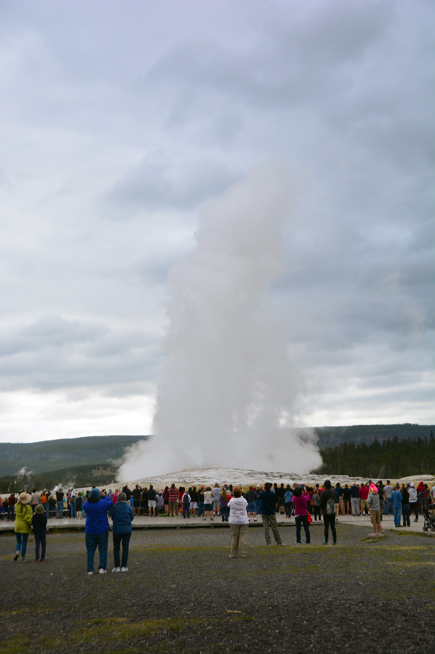 2015-07-27, 048, Yellowstone NP, WY, Old Faithful. Geyser