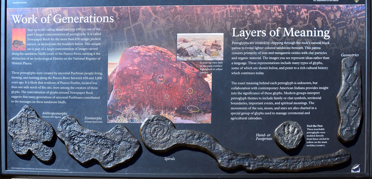 2016-06-03, 105, Petrified Forest, Newspaper Rock