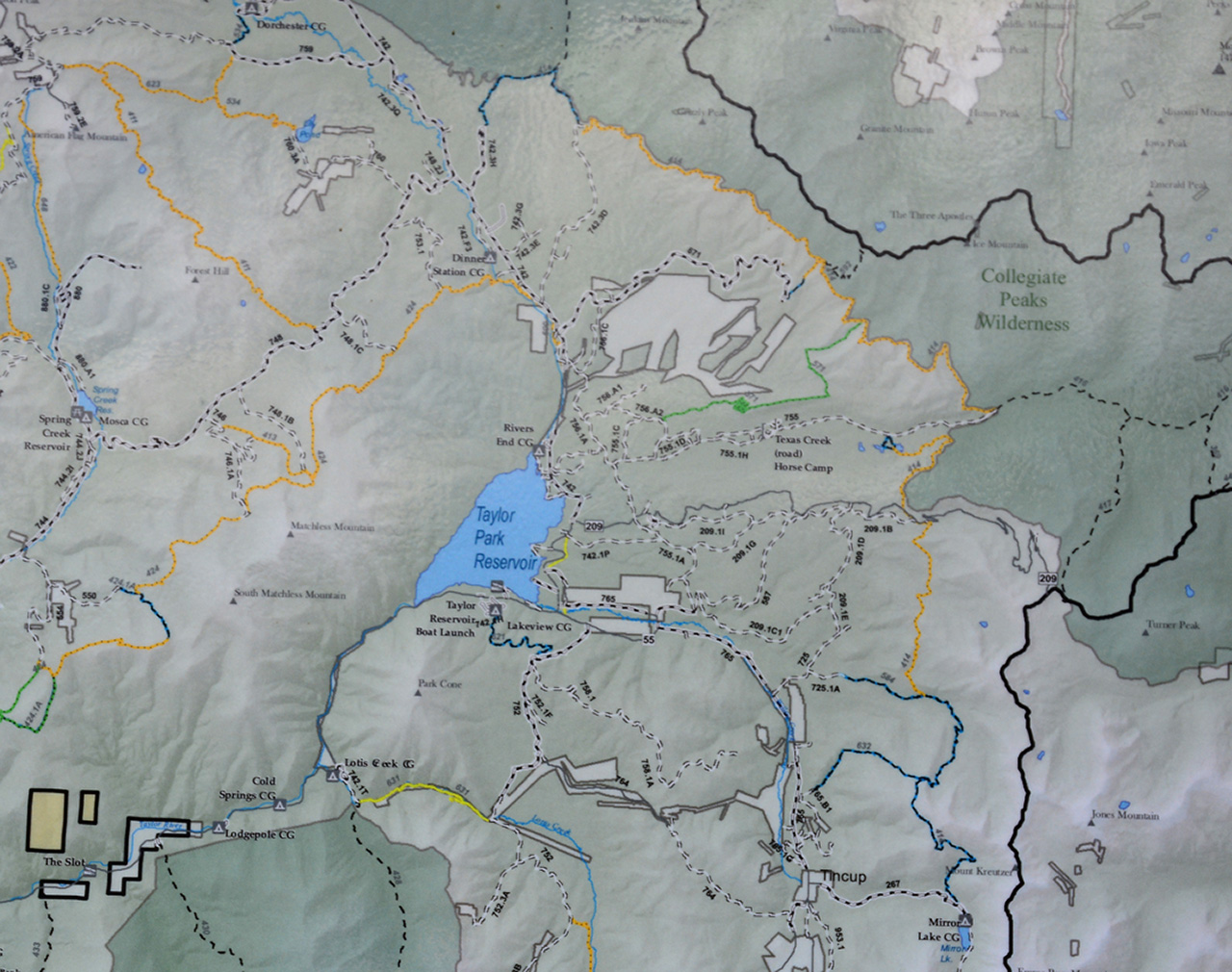 2016-06-10, 011, Map of Gunnsion Forest, CO