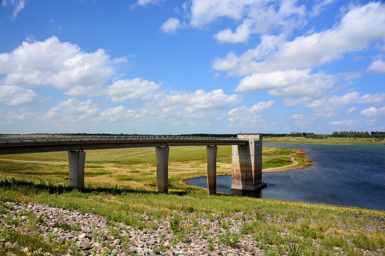 2016-08-05, 002, Pipestep Dam - Lake, ND
