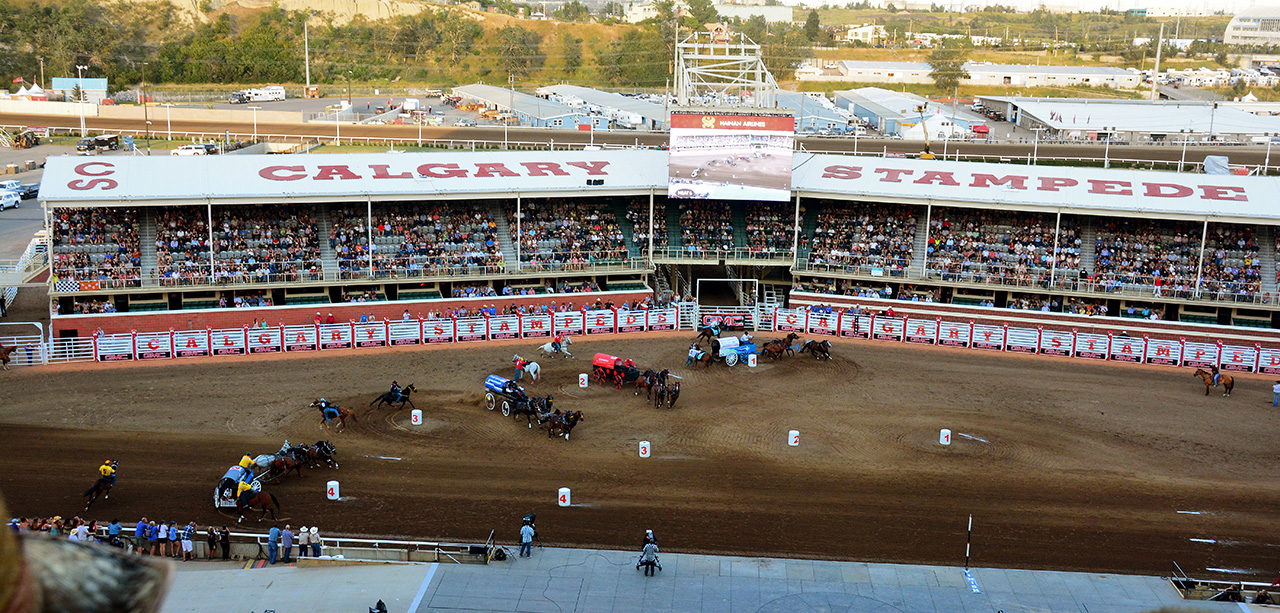 2017-07-09, 082, Calgary Stapede, AB, Chuck Wagon Rasces