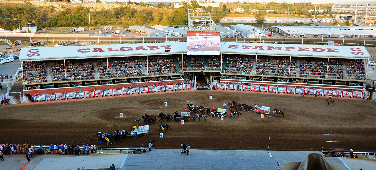 2017-07-09, 086, Calgary Stapede, AB, Chuck Wagon Rasces