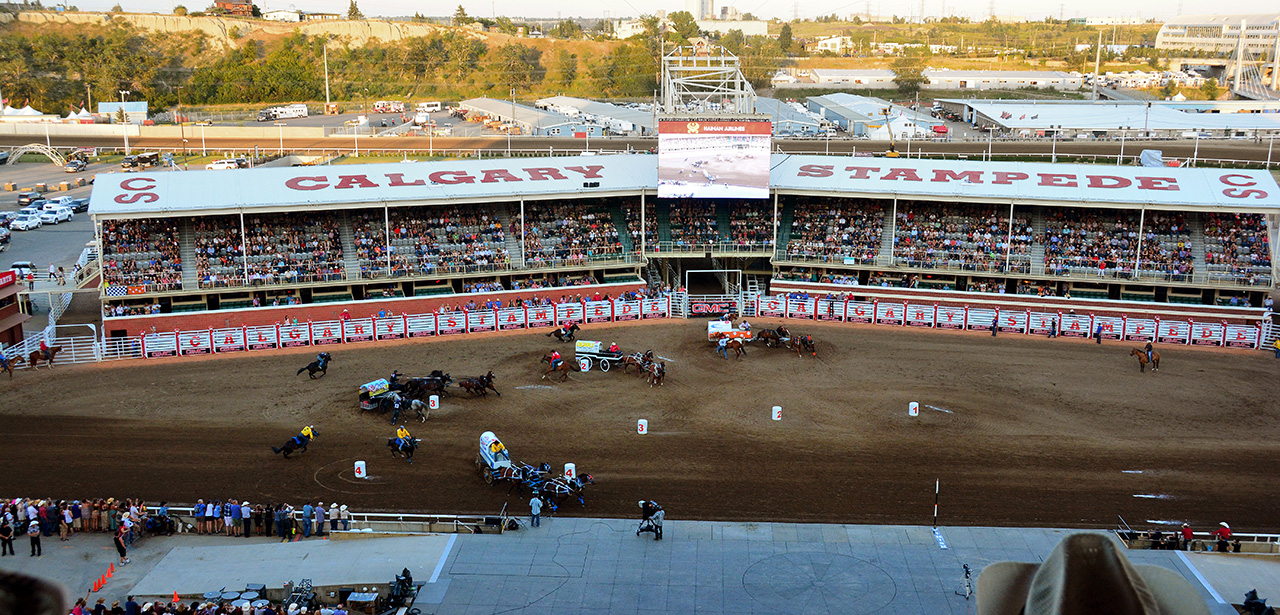 2017-07-09, 089, Calgary Stapede, AB, Chuck Wagon Rasces
