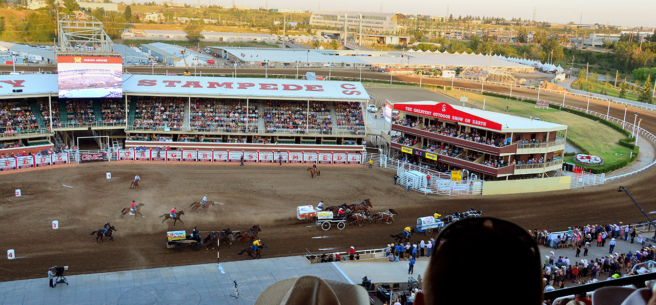 2017-07-09, 092, Calgary Stapede, AB, Chuck Wagon Rasces