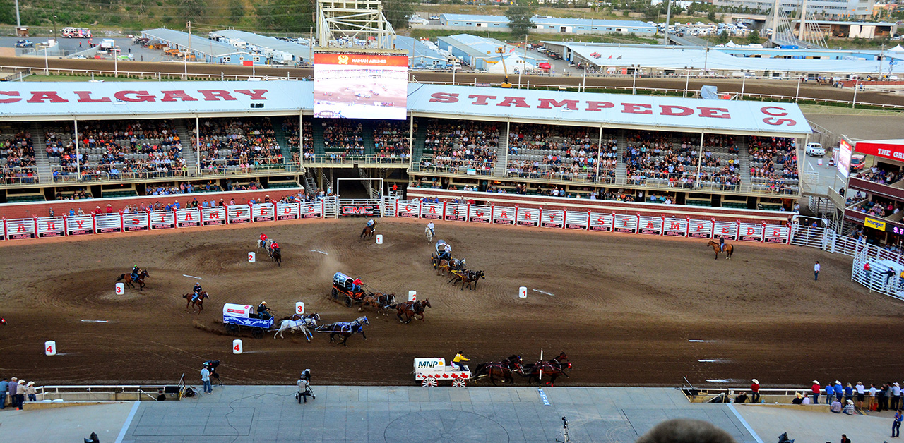 2017-07-09, 102, Calgary Stapede, AB, Chuck Wagon Rasces