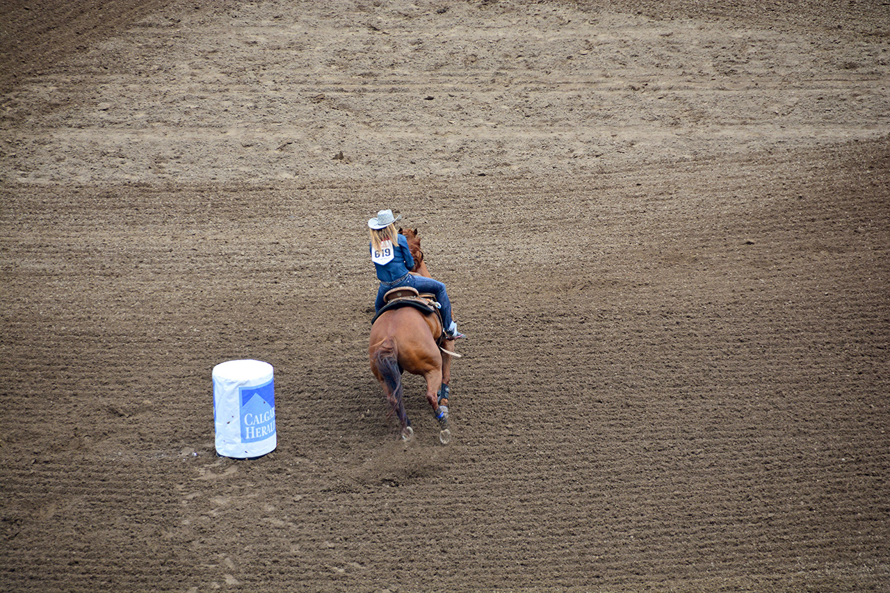2017-07-10, 299, Calgary Stampede, AB, Barrel Racing