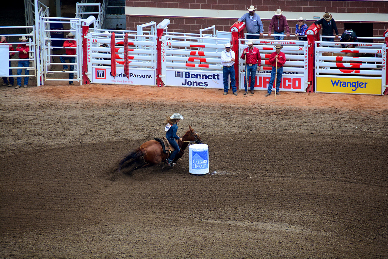 2017-07-10, 300, Calgary Stampede, AB, Barrel Racing
