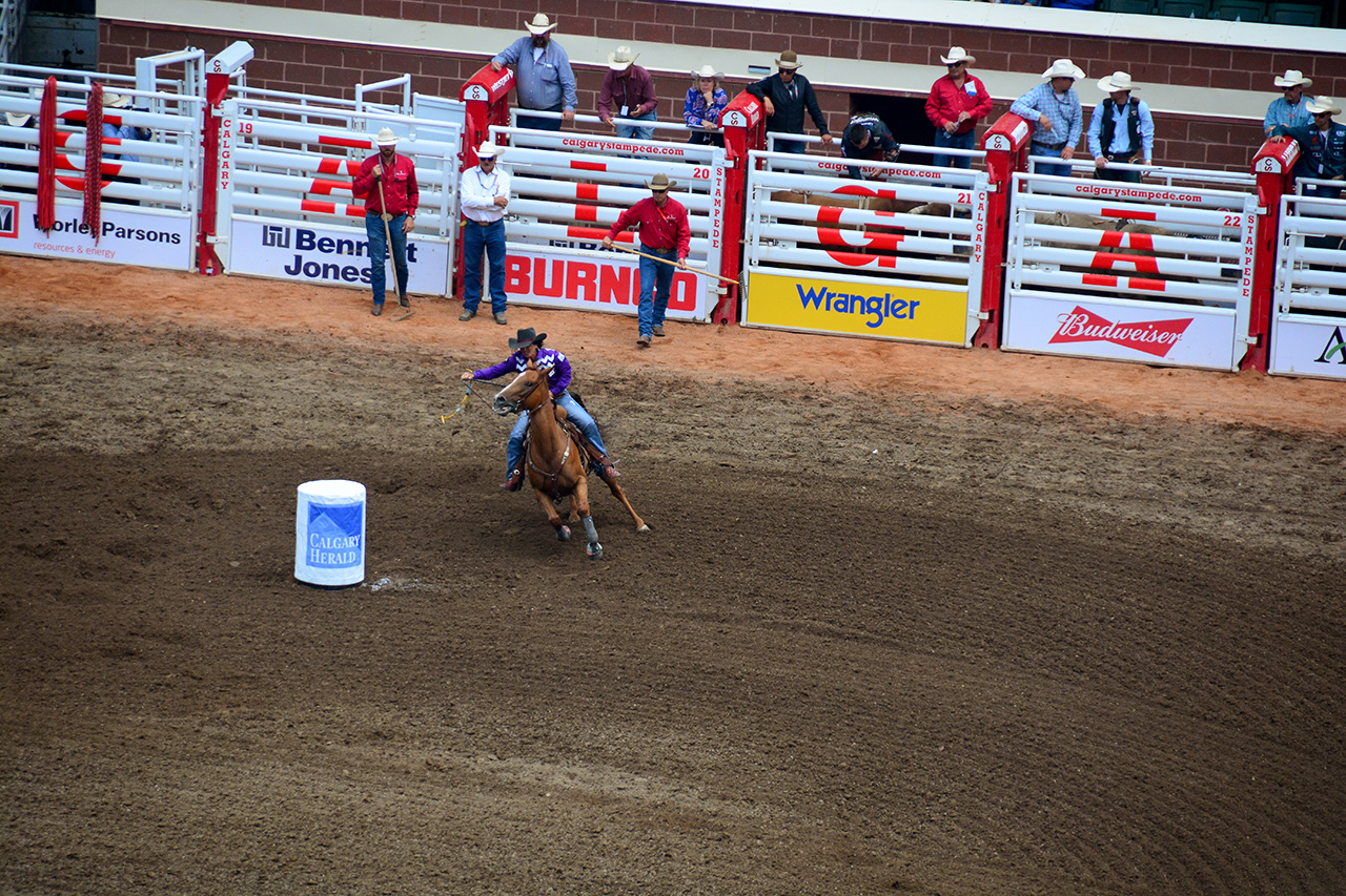 2017-07-10, 311, Calgary Stampede, AB, Barrel Racing