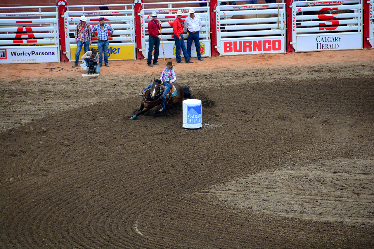 2017-07-10, 319, Calgary Stampede, AB, Barrel Racing