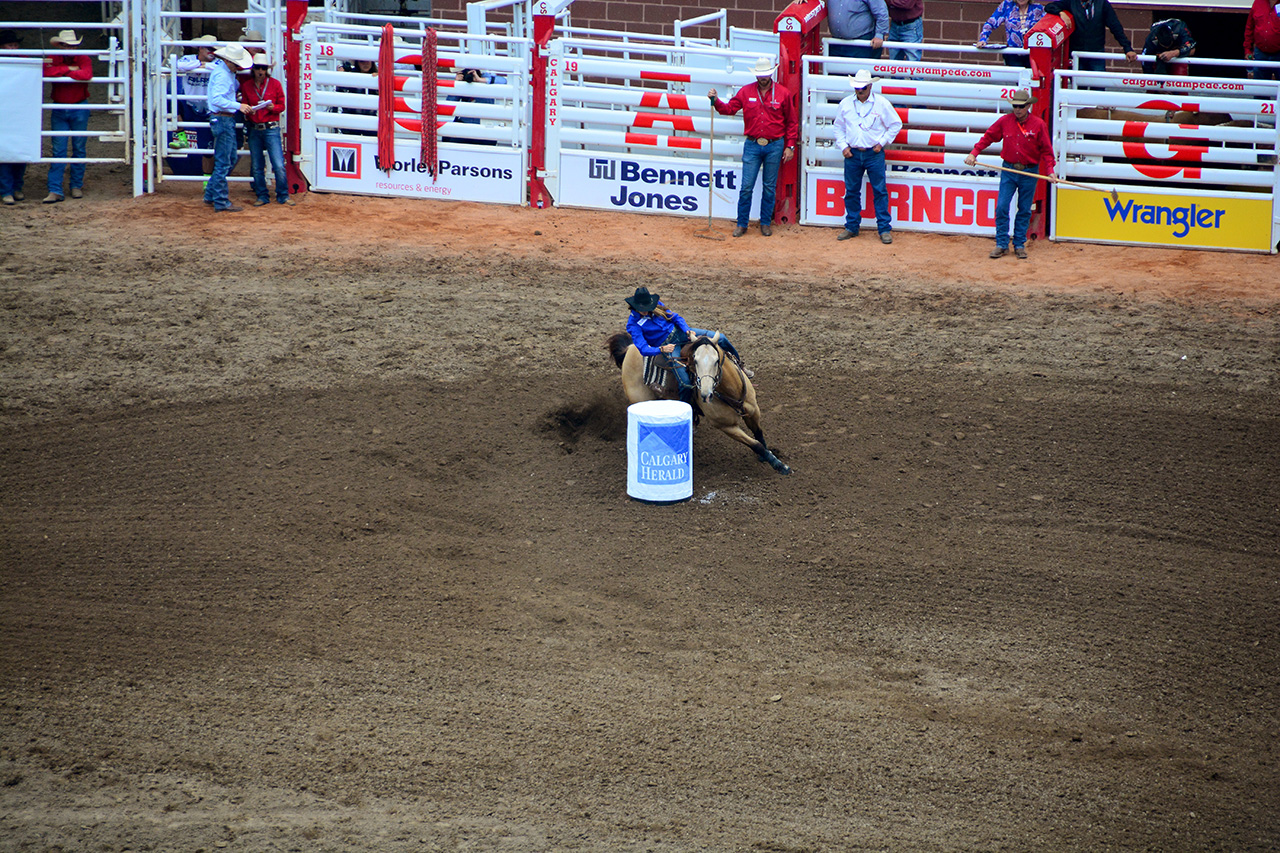 2017-07-10, 325, Calgary Stampede, AB, Barrel Racing