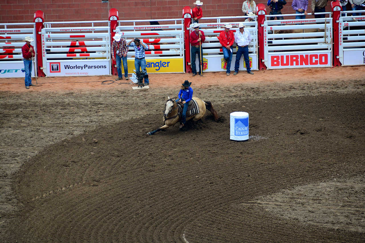 2017-07-10, 333, Calgary Stampede, AB, Barrel Racing