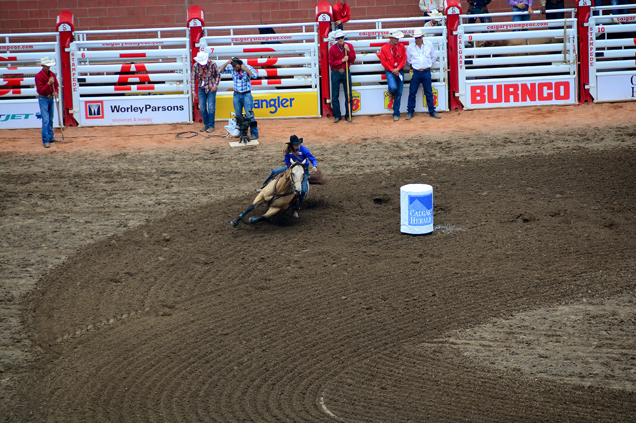 2017-07-10, 334, Calgary Stampede, AB, Barrel Racing