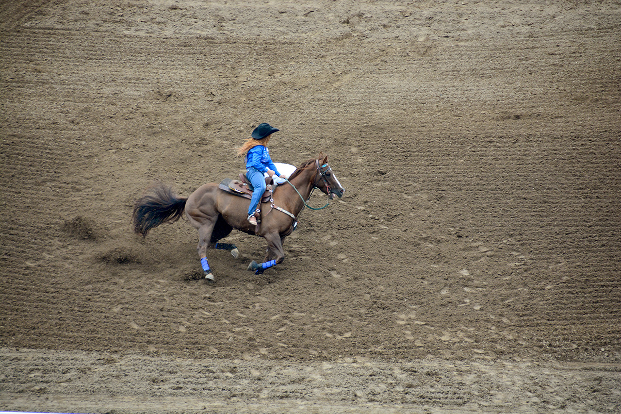 2017-07-10, 357, Calgary Stampede, AB, Barrel Racing