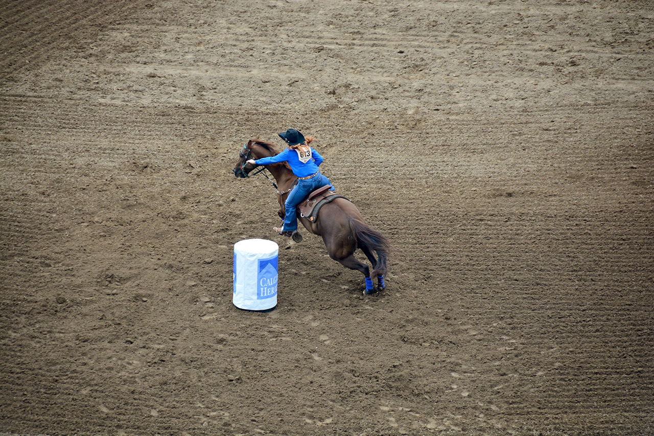 2017-07-10, 360, Calgary Stampede, AB, Barrel Racing