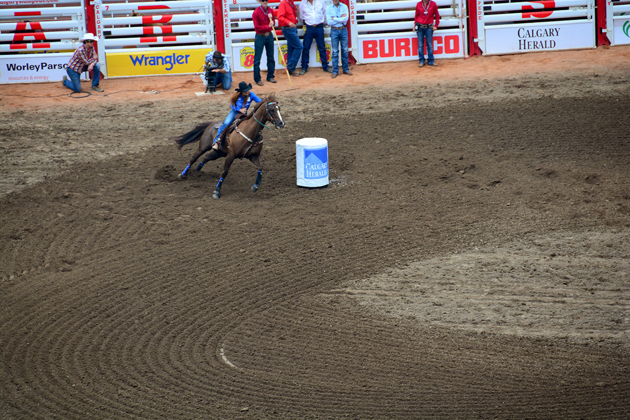 2017-07-10, 363, Calgary Stampede, AB, Barrel Racing